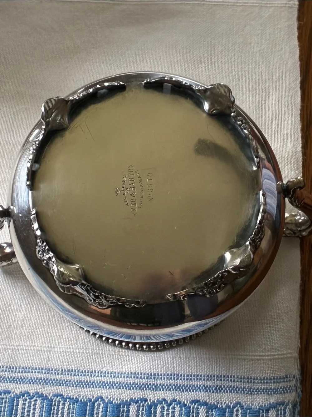Silver-Plated Reed and Barton Tea set